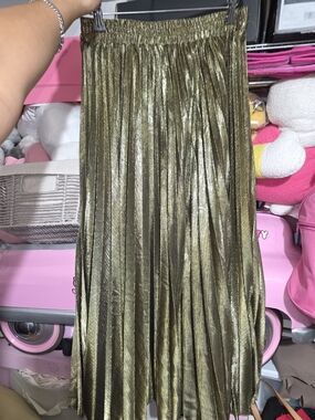 Shiny Skirt Glitter Midi